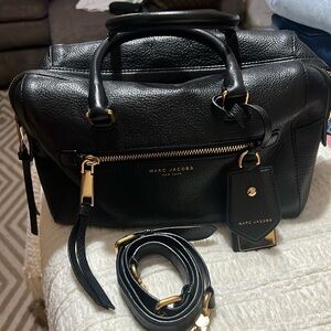 Marc Jacobs Black Leather Handbag